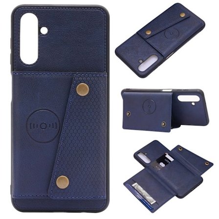 Samsung Galaxy A04S - Stilrent Praktiskt Skal med Korthållare