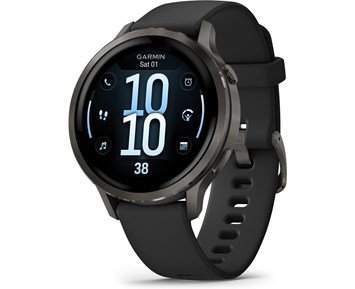 Garmin Venu 4 - 41 mm, Smartwatch, Black - Snygg träningsklocka med avancerad hälsospårning
