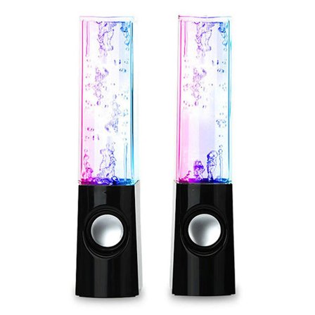 Wireless Dancing Water Speaker Led Light Fountain Speaker Home Party -ES