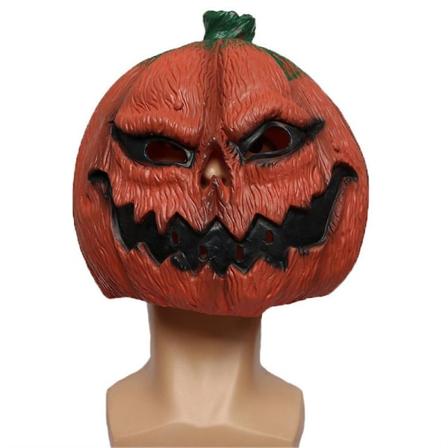 Halloween-juhlien rekvisiitta kammottava kurpitsanaamio Pelottava kokop naamio Scarecrow Cosplay Fancy Dres Up p hineet