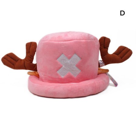 Vinterplysj varm hue Sød tegneserie Tony Tony Chopper form julegaver til kvinder pige