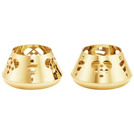 Georg Jensen CC 2025 telysholdere 18K-belagt, 2-pakning' - 'Gull