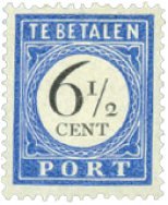 Holland 1894-1910 - Portomærker NVPH P20 - Ubrugt