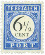 Holland - Portomærker NVPH P20 - Ubrugt