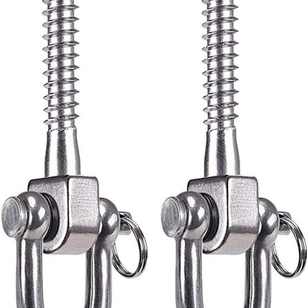 180° roterende skruesæt holder hængekøje krog