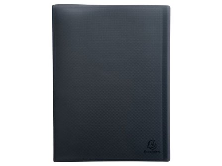 EXACOMPTA Demobok recycled 20 fickor svart - Lyreco - Kontorsmaterial - Pärmar och register - Demopärmar och demoböcker