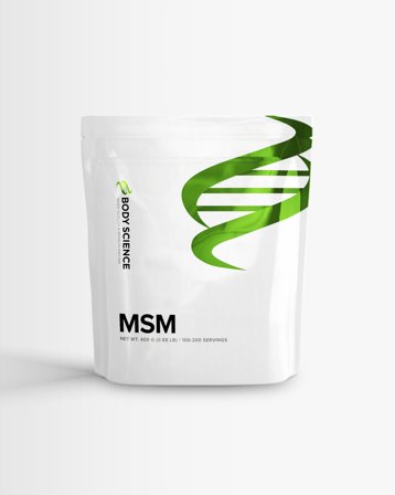 Body Science MSM - 400g - kosttilskudd