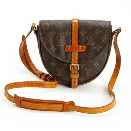 Louis Vuitton Vintage, Pre-owned Monogram Canvas Chantilly PM Cross-Body bag Bruin, Dames, Maat:ONE Size