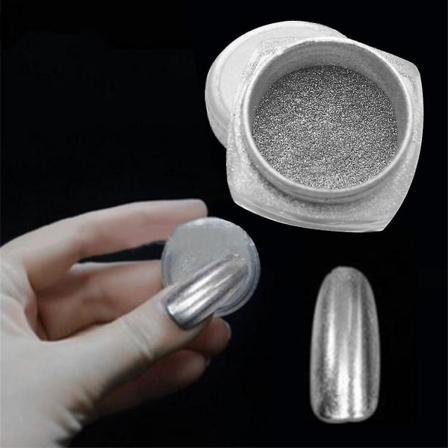 Guld Sølv Negle Spejlpulver Neglekunst Glitter DIY Makeup