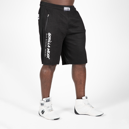 Gorilla Wear Augustine Old School Shorts, Black