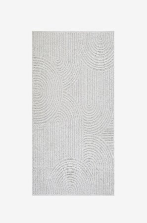 KM Home - Tæppe Softy - Grå - Fladvævede tæpper - 80X150 - Fra Homeroom