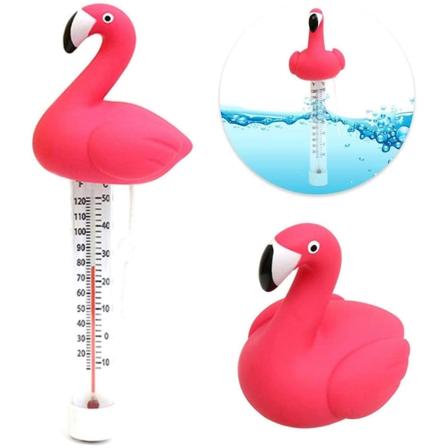 Flydende pooltermometer Pooltermometer Flamingo Flydende vandtermometer
