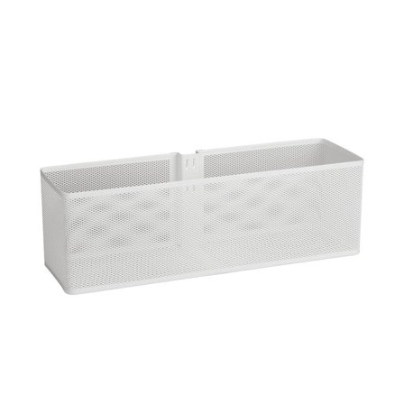 Elfa 333090 Mesh-kurv hvid 435x144x136 mm, Garderobeindretning