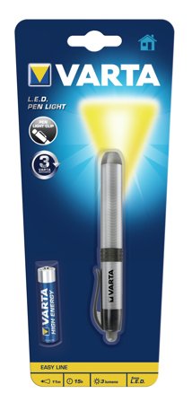 VARTA LED Pen Light 1AAA incl. batteries - qty 1
