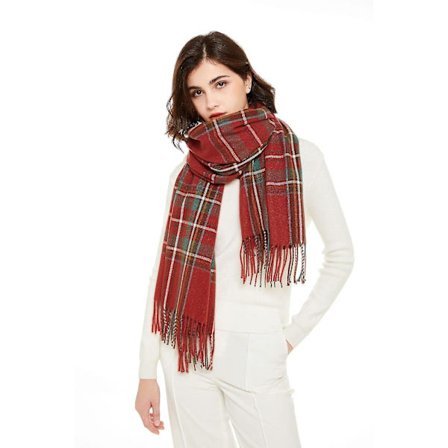 Kasjmirskjerf for kvinner, høst og vinter, klassisk, varmt sjal, nytt