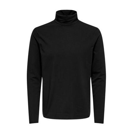 Only & Sons, Turtlenecks Zwart, Heren, Maat:L