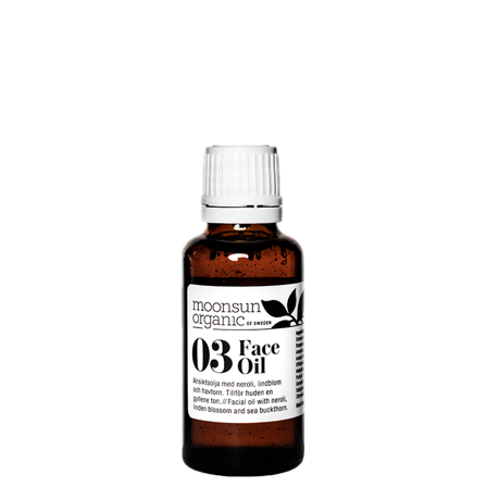 Moonsun Organic Of Sweden Ansiktsolje 30 ml