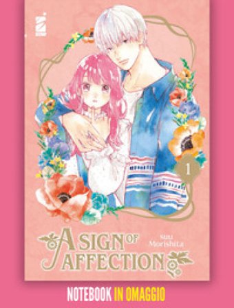 A sign of affection. Con notebook. Vol. 1 Morishita Suu
