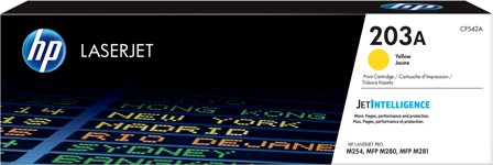 HP 203A gul original LaserJet-tonerkassett, 190781107101