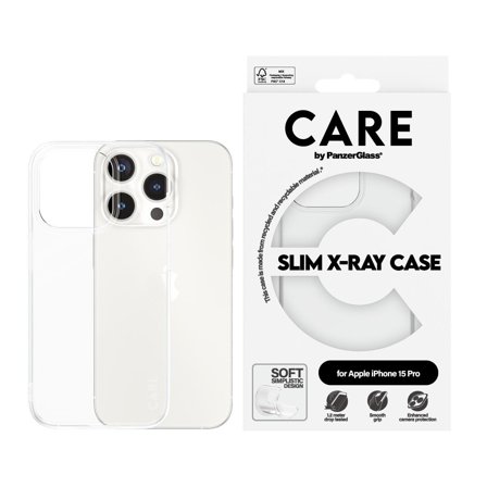 PanzerGlass CARE FASH CASE TRANSP X-RAY SOFT IPHONE 15 PRO ACCS