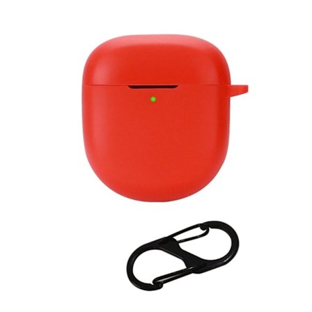 BOSE QuietComfort Earbuds II silikonfodral med spänne - Röd