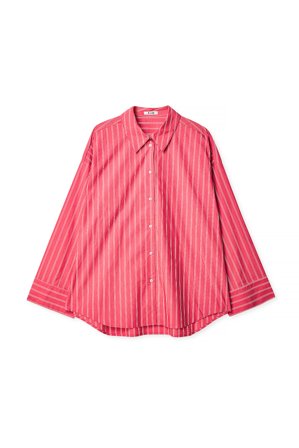 Victoria Quitzau x NA-KD - Oversized skjorte med vide ermer - Skjorter - Rød - EU 32