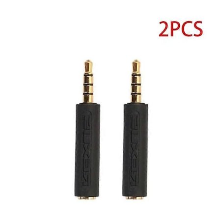 Audio Jack Kabeladapter Konverterkabel | Universal 35mm OMTP for CTIA Hodetelefon Hann til Hunn Aux-kontakt