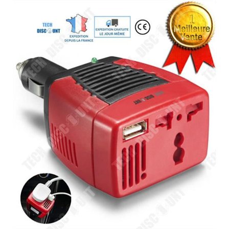 Biloplader - TD - Universel - 150W - Intelligent kontrol - Sort