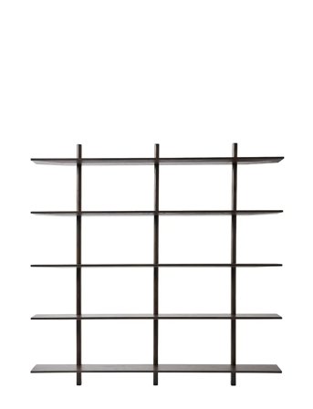 Muubs Shelf Noir Xl - Dark Stained Oil - Brown - 140X20X140CM