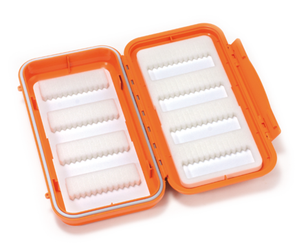 C&F Design Permit Large 8-Row WP Saltwater Fly Case (CFGS-3544) Bright Orange