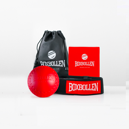 Boxbollen Boxpallo Treenipallo Punainen