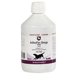 ArthroFlex Omega Hund 500 ml: Velsmagende Fodertilskud til Styrkelse og Vedligeholdelse af Bevægeapparatet