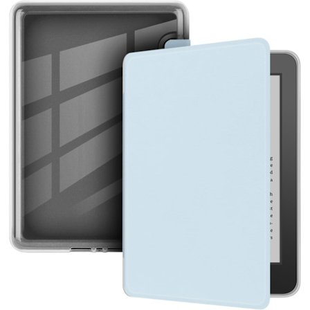 7-tommers Kindle Paperwhite-etui (12. generasjon - 2024), Ultraklart, Mykt, Fleksibelt, Gjennomsiktig, Søvn/Automatisk Vekking