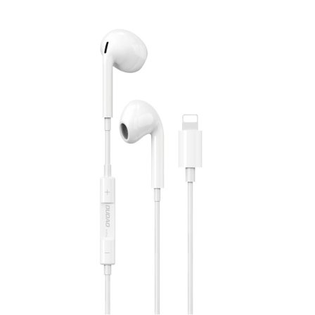 Dudao In-Ear Earpods With Lightning Connector White