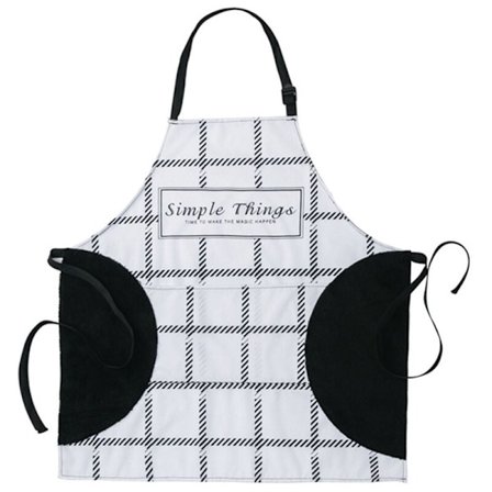 Justerbar avtorkbar förkläde Anti-kök matlagning mode vuxen storlek förkläden matlagning klänning kök tillbehör D