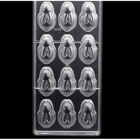 Chokoladeforme Påskehare Kanin Former Polycarbonat Bageværktøj Til Bager Dekoration