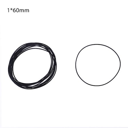 Gummibälte Ersättning för LP Vinyl Skivspelare Fonobälte-Driven Skivspelare