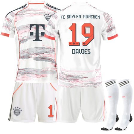 2025-2026 Bayern München Minneutgave Fotballdrakt Barn Voksen med Sokker