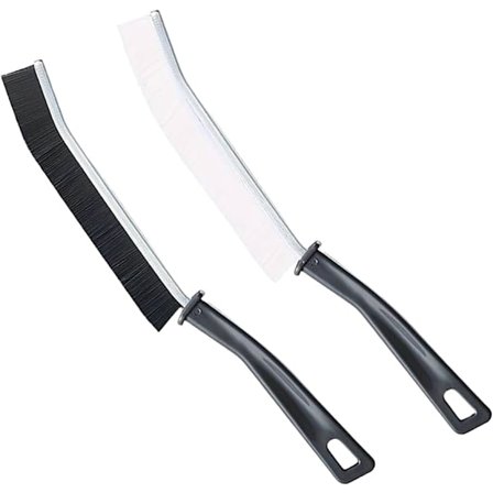 2-pack Kraftfulla Fogrengöringsborstar - Mångsidig Skrubber för Kakel och Fog