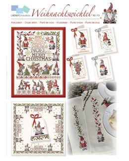Korsstingsmønster Nisser - Lindner's Kreuzstiche