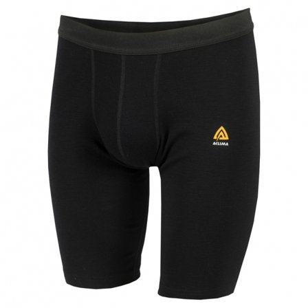 Aclima WarmWool Shorts (Long) Man, Jet Black - S