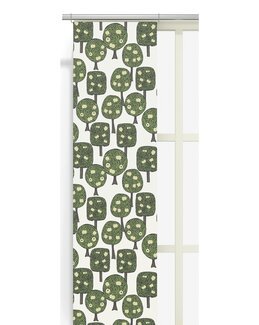 Panellengder med trykt motiv Epleskogen 2-pk Hvit