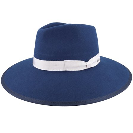 Brixton - Modrá western Klobouk - Jo Rancher Moonlit Ocean/Beige Western @ Hatstore