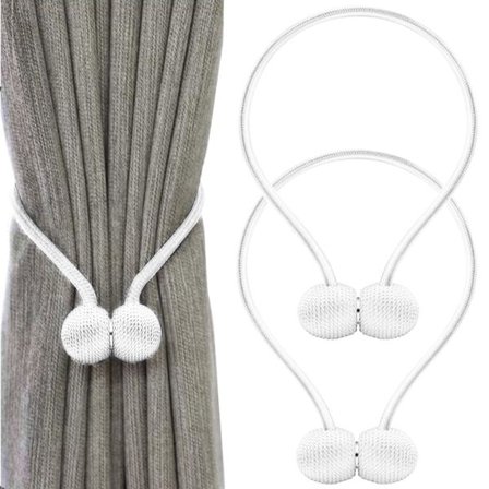 Dekorativa klämmor för gardiner magnetiskt starka