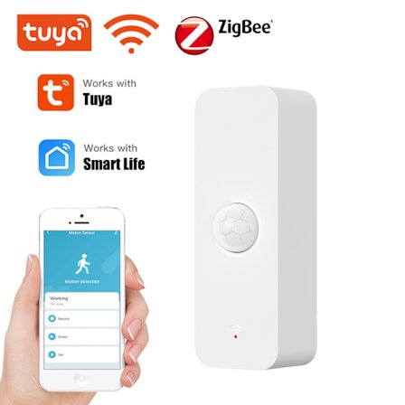 Tuya ZigBee WiFi Älykäs Liiketunnistin PIR Ihmisen Infrapunatunnistin Kodin Turvallisuuteen