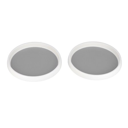 Roterende Krydderhylle Skap Dreieskive Organizer Antiskli Oppbevaringsbrett Multifunksjonell 2 STK Liten Størrelse