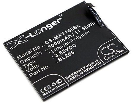 Batteri til SmartPhone, Mobil til Motorola Moto M, Moto M Dual SIM og andre.