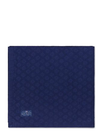 Lexington Home Diamond Jacquard Organic Cotton Bedspread - Blue - 160X240