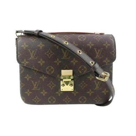 Louis Vuitton Vintage, Pre-owned Canvas louis-vuitton-bags Bruin, Dames, Maat:ONE Size