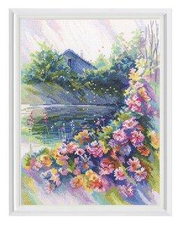 Broderikit Tavla Sommartider